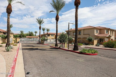 SINGLE LEVEL, NO STAIRS. Gated community along the Greenbelt on AllGolf At Rio Salado in Arizona - for sale on GolfHomes.com, golf home, golf lot