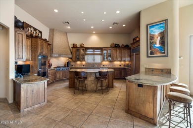 Positioned along the 14th hole tee box within the guard-gated on Troon North Golf Club  in Arizona - for sale on GolfHomes.com, golf home, golf lot