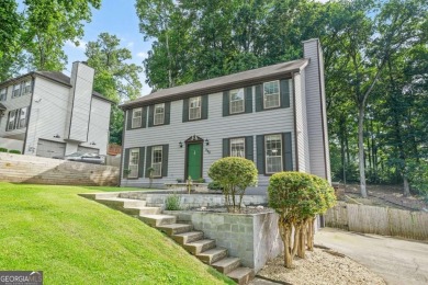 This beautifully updated home in the Hunter's Walk community on Heritage Golf Links in Georgia - for sale on GolfHomes.com, golf home, golf lot