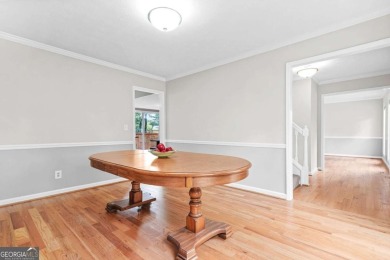 This beautifully updated home in the Hunter's Walk community on Heritage Golf Links in Georgia - for sale on GolfHomes.com, golf home, golf lot