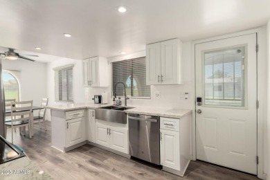 Start creating lasting memories in this charming end-unit on Painted Mountain Golf Club in Arizona - for sale on GolfHomes.com, golf home, golf lot