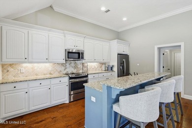 This thoughtfully designed home features quality construction on Patrick Farms Golf Club in Mississippi - for sale on GolfHomes.com, golf home, golf lot