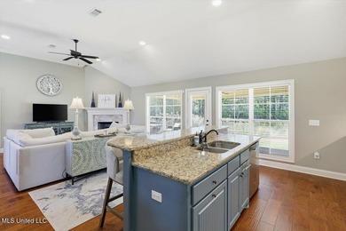 This thoughtfully designed home features quality construction on Patrick Farms Golf Club in Mississippi - for sale on GolfHomes.com, golf home, golf lot