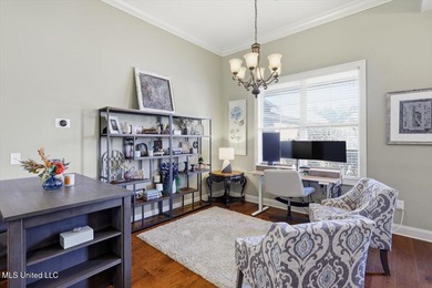 This thoughtfully designed home features quality construction on Patrick Farms Golf Club in Mississippi - for sale on GolfHomes.com, golf home, golf lot