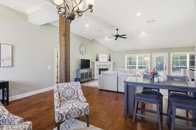 This thoughtfully designed home features quality construction on Patrick Farms Golf Club in Mississippi - for sale on GolfHomes.com, golf home, golf lot