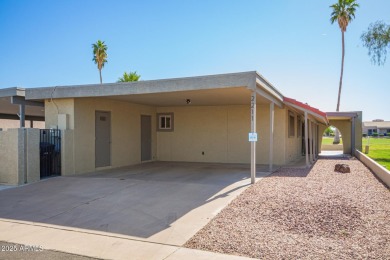 Start creating lasting memories in this charming end-unit on Painted Mountain Golf Club in Arizona - for sale on GolfHomes.com, golf home, golf lot