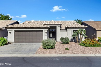Popular Augusta model with 2 master suites. Located in the on Tuscany Falls At Pebble Creek in Arizona - for sale on GolfHomes.com, golf home, golf lot
