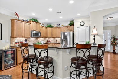 Welcome to this beautifully upgraded ranch home situated on a on Canongate Golf At Sun City Peachtree in Georgia - for sale on GolfHomes.com, golf home, golf lot