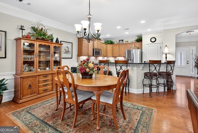 Welcome to this beautifully upgraded ranch home situated on a on Canongate Golf At Sun City Peachtree in Georgia - for sale on GolfHomes.com, golf home, golf lot