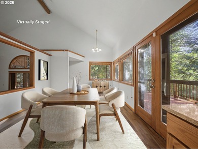 Nestled among the trees on a quiet cul-de-sac that overlooks the on The Resort at the Mountain in Oregon - for sale on GolfHomes.com, golf home, golf lot