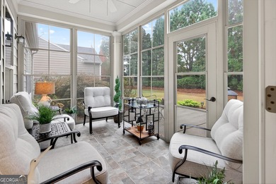 Welcome to this beautifully upgraded ranch home situated on a on Canongate Golf At Sun City Peachtree in Georgia - for sale on GolfHomes.com, golf home, golf lot