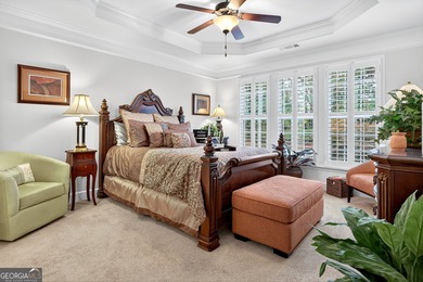 Welcome to this beautifully upgraded ranch home situated on a on Canongate Golf At Sun City Peachtree in Georgia - for sale on GolfHomes.com, golf home, golf lot