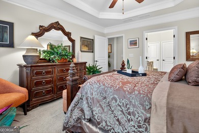 Welcome to this beautifully upgraded ranch home situated on a on Canongate Golf At Sun City Peachtree in Georgia - for sale on GolfHomes.com, golf home, golf lot