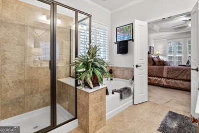 Welcome to this beautifully upgraded ranch home situated on a on Canongate Golf At Sun City Peachtree in Georgia - for sale on GolfHomes.com, golf home, golf lot