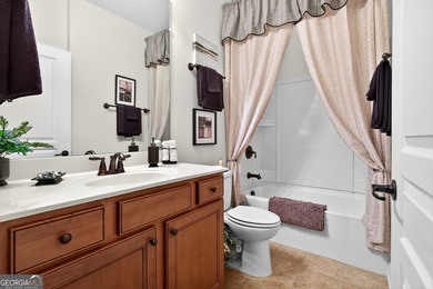 Welcome to this beautifully upgraded ranch home situated on a on Canongate Golf At Sun City Peachtree in Georgia - for sale on GolfHomes.com, golf home, golf lot