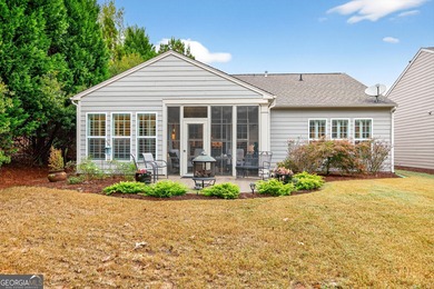 Welcome to this beautifully upgraded ranch home situated on a on Canongate Golf At Sun City Peachtree in Georgia - for sale on GolfHomes.com, golf home, golf lot