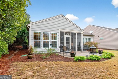 Welcome to this beautifully upgraded ranch home situated on a on Canongate Golf At Sun City Peachtree in Georgia - for sale on GolfHomes.com, golf home, golf lot