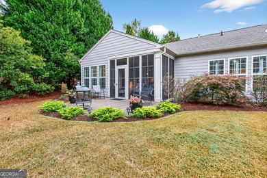 Welcome to this beautifully upgraded ranch home situated on a on Canongate Golf At Sun City Peachtree in Georgia - for sale on GolfHomes.com, golf home, golf lot