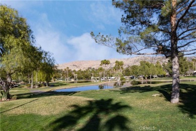 Site 246 has the perfect Sun Rise, water and Golf Views.  Patio on Rancho California RV Resort in California - for sale on GolfHomes.com, golf home, golf lot