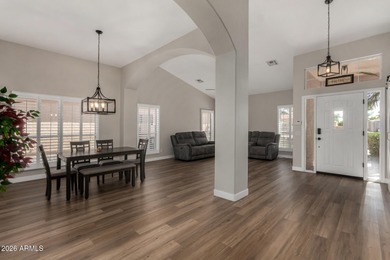 Beautiful golf course home in adult community with vaulted on Cottonwood Country Club in Arizona - for sale on GolfHomes.com, golf home, golf lot