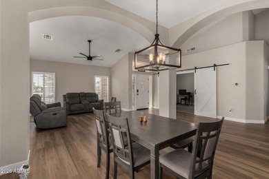 Beautiful golf course home in adult community with vaulted on Cottonwood Country Club in Arizona - for sale on GolfHomes.com, golf home, golf lot