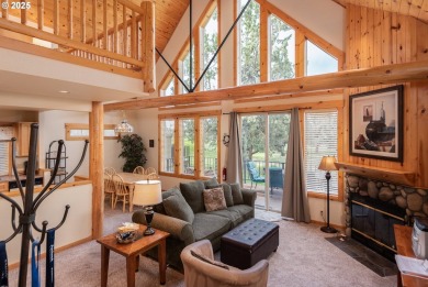 his charming chalet-style home offers a perfect blend of rustic on Eagle Crest Golf Resort - Resort Course in Oregon - for sale on GolfHomes.com, golf home, golf lot