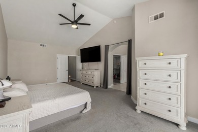 Beautiful golf course home in adult community with vaulted on Cottonwood Country Club in Arizona - for sale on GolfHomes.com, golf home, golf lot