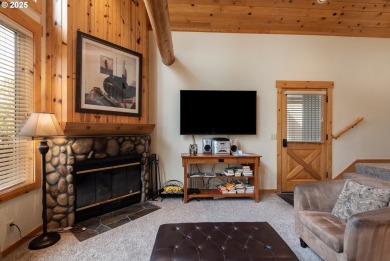 his charming chalet-style home offers a perfect blend of rustic on Eagle Crest Golf Resort - Resort Course in Oregon - for sale on GolfHomes.com, golf home, golf lot