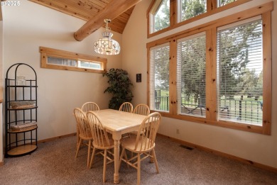 his charming chalet-style home offers a perfect blend of rustic on Eagle Crest Golf Resort - Resort Course in Oregon - for sale on GolfHomes.com, golf home, golf lot