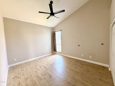 Beautiful golf course home in adult community with vaulted on Cottonwood Country Club in Arizona - for sale on GolfHomes.com, golf home, golf lot