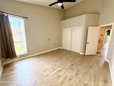 Beautiful golf course home in adult community with vaulted on Cottonwood Country Club in Arizona - for sale on GolfHomes.com, golf home, golf lot