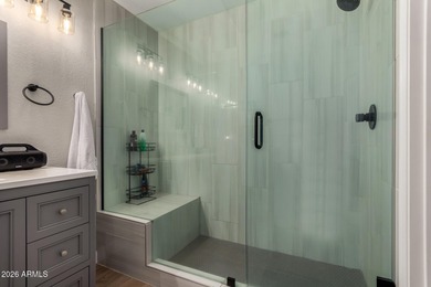 Beautiful golf course home in adult community with vaulted on Cottonwood Country Club in Arizona - for sale on GolfHomes.com, golf home, golf lot