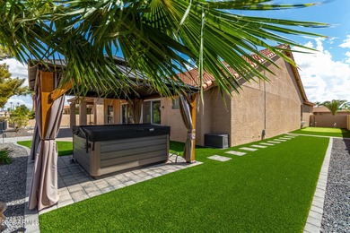 Beautiful golf course home in adult community with vaulted on Cottonwood Country Club in Arizona - for sale on GolfHomes.com, golf home, golf lot