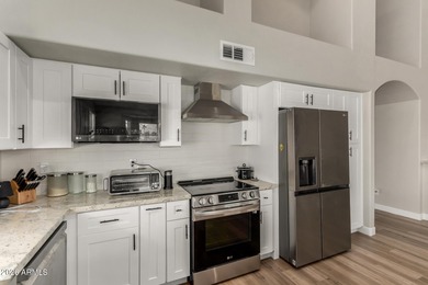 Beautiful golf course home in adult community with vaulted on Cottonwood Country Club in Arizona - for sale on GolfHomes.com, golf home, golf lot