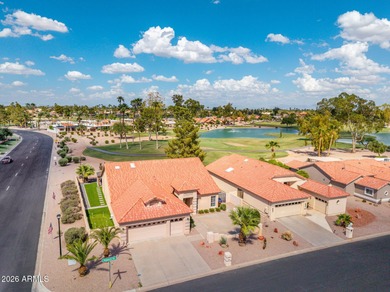 Beautiful golf course home in adult community with vaulted on Cottonwood Country Club in Arizona - for sale on GolfHomes.com, golf home, golf lot