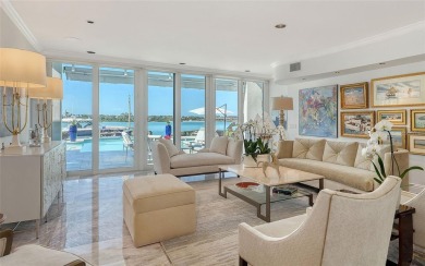 There's so much to love about this exceptional Lido Shores home on Links on Longboat Golf Club in Florida - for sale on GolfHomes.com, golf home, golf lot