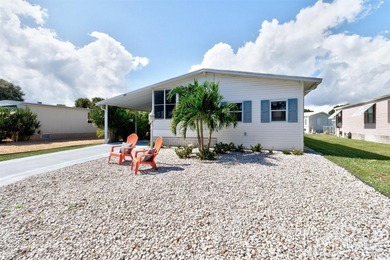 Discover this beautifully updated split-bedroom home featuring on Barefoot Bay Golf Course in Florida - for sale on GolfHomes.com, golf home, golf lot