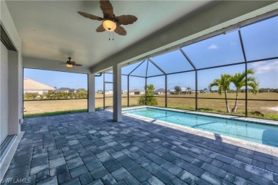 Pool home on an oversize X zone corner lot. 2,112 sq. ft of on Burnt Store Golf Club in Florida - for sale on GolfHomes.com, golf home, golf lot