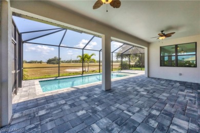 Pool home on an oversize X zone corner lot. 2,112 sq. ft of on Burnt Store Golf Club in Florida - for sale on GolfHomes.com, golf home, golf lot