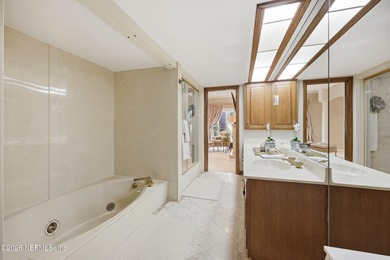 Experience refined mid-century modern living in one of the most on The Deerwood Country Club in Florida - for sale on GolfHomes.com, golf home, golf lot