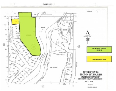 Discover the perfect opportunity to build your dream home on on Canadian Lakes Country Club-The Royal Course in Michigan - for sale on GolfHomes.com, golf home, golf lot