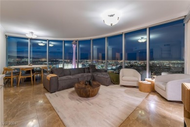 This stunning 3-bedroom condo boasts floor-to-ceiling panoramic on Las Vegas Country Club in Nevada - for sale on GolfHomes.com, golf home, golf lot