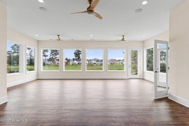 Brand-new and never lived in, this custom-built home in on Cape Fear National At Brunswick Forest in North Carolina - for sale on GolfHomes.com, golf home, golf lot