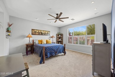 Front-row seat to the 7th tee. Panoramic golf and Daisy Mountain on Anthem Golf and Country Club  in Arizona - for sale on GolfHomes.com, golf home, golf lot