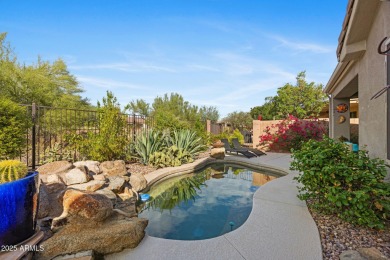 Front-row seat to the 7th tee. Panoramic golf and Daisy Mountain on Anthem Golf and Country Club  in Arizona - for sale on GolfHomes.com, golf home, golf lot