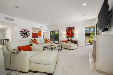 Step inside this desert dream showcasing new, extensive upgrades on The Springs Country Club in California - for sale on GolfHomes.com, golf home, golf lot