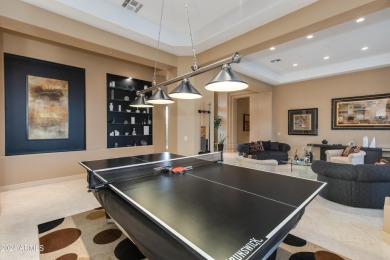 Contemporary elegance abounds in this custom masterpiece in on Troon North Golf Club  in Arizona - for sale on GolfHomes.com, golf home, golf lot