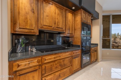 Contemporary elegance abounds in this custom masterpiece in on Troon North Golf Club  in Arizona - for sale on GolfHomes.com, golf home, golf lot