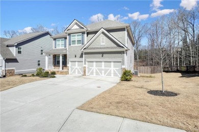 Stunning 5-Bedroom Home with Golf Course Access in Villa Rica on The Frog Golf Club in Georgia - for sale on GolfHomes.com, golf home, golf lot