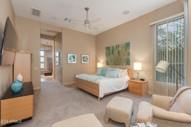 Contemporary elegance abounds in this custom masterpiece in on Troon North Golf Club  in Arizona - for sale on GolfHomes.com, golf home, golf lot